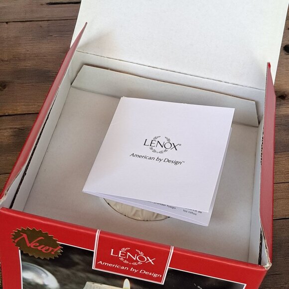 NEW Lenox Ornamental Glow Poinsettia Votive Candle Holder Christmas Gift 4” - Picture 10 of 10